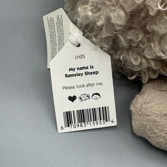 Jellycat Ramsley Sheep Plush Stuffed Toy 10" NEW Authentic U.S. Seller - Picture 6 of 7